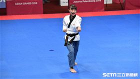 跆拳道品勢女單廖文暄。（圖／記者王怡翔攝）