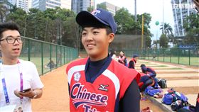 亞運,中華隊,女壘,陳家宜（圖／記者蕭保祥攝）