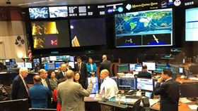 蔡英文總統參觀美國國家航空暨太空總署（NASA）所屬詹森太空中心（Johnson Space Center）。（圖／翻攝臉書）