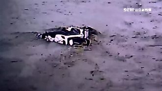 豐原強降雨淹機車　竟是廠商未開閘門