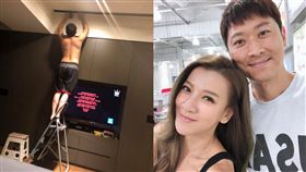 半裸家政男 老婆視角！男星成水電工她驕傲（圖／翻攝自臉書）