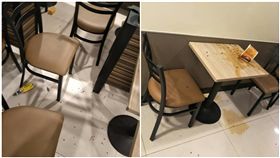 比鬼還可怕！國中生遭控大鬧超商　嘴噴珍珠轟炸用餐區
圖／翻攝自爆料公社臉書