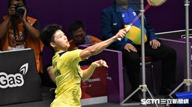 羽球女單「小白」白馭珀。（圖／記者王怡翔攝）