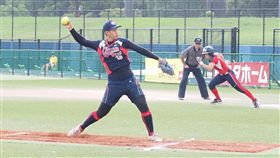 先發投手杜雅婷。（圖／中華壘協提供）