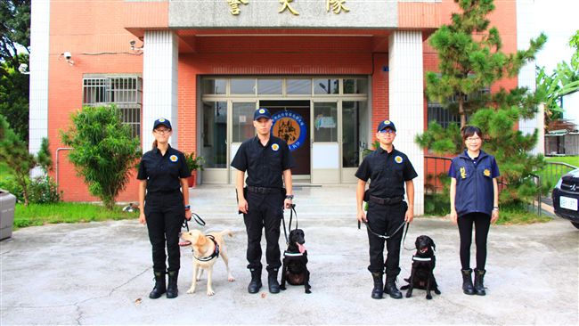 特種犬部隊全面加強　為花博安全把關