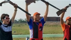 男子不定向飛靶楊昆弼（圖／中華奧會提供）