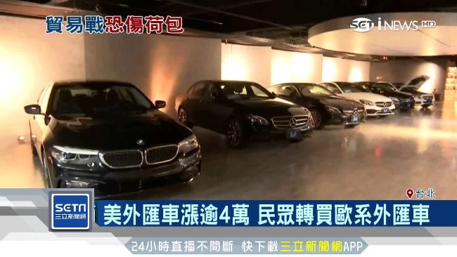 貿易戰影響！美系外匯車恐漲逾4萬