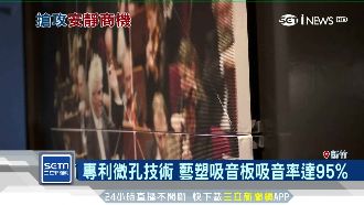 傳統吸音板不夠看　泰奇想攻安靜商機