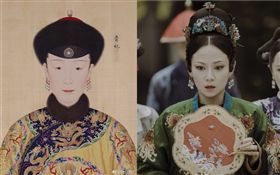 延禧攻略,乾隆,后妃,妃嬪,原型,高貴妃(合成圖／翻攝微博)