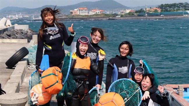 濟州島海女體驗　感受海女水下生活