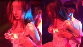 台中,夜店,X-CUBE,胸部,女舞者（圖／翻攝自臉書X-CUBE）