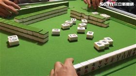 打麻將／記者李慈音攝影