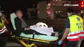 疑闖紅燈高速撞左轉車　騎士彈飛重摔