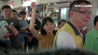 姚高同框掃街　高嘉瑜：奇蹟可能發生