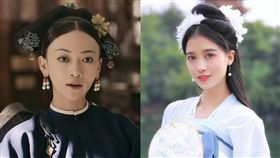 延禧攻略,魏瓔珞,吉祥,撞臉,明星臉（圖/延禧攻略預告、翻攝自微博）