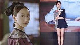 延禧攻略,愉妃,練練,長腿,愉貴人(圖/翻攝自微博)