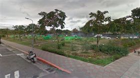 富錦街的這片空地，未來將成為松榮公園。（圖／翻攝自GoogleMap）
