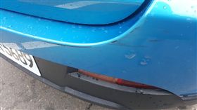 幹話,擦撞,報警,烤漆,菜市場攤販,心痛,／翻攝自爆怨公社