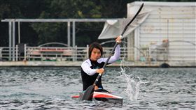 ▲輕艇張筑涵拿下銅牌。（圖／台中市教育局提供）