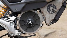 Honda MSX125換電動馬達。（圖／翻攝hiconsumption網站）