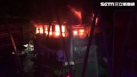 台中梅亭街和西屯路口透天火警