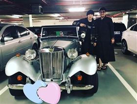 周董與跑車/翻攝自周杰倫IG