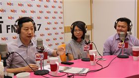 2018/08/23《蔻蔻早餐》專訪時代力量立法委員 林昶佐、時代力量台北市議員參選人 蕭新晟（內湖、南港）、黃郁芬（北投、士林）,Hit Fm《蔻蔻早餐》製作單位提供
