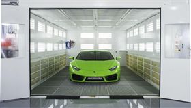 Lamborghini車體維修技術中心。（圖／Lamborghini提供）
