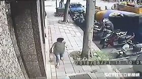 台北市萬華區水泥預拌車翻覆監視器畫面曝光（翻攝畫面）