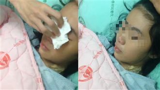 廣三SOGO手扶梯夾頸　少女清醒了