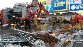 鷹架,風雨,高雄