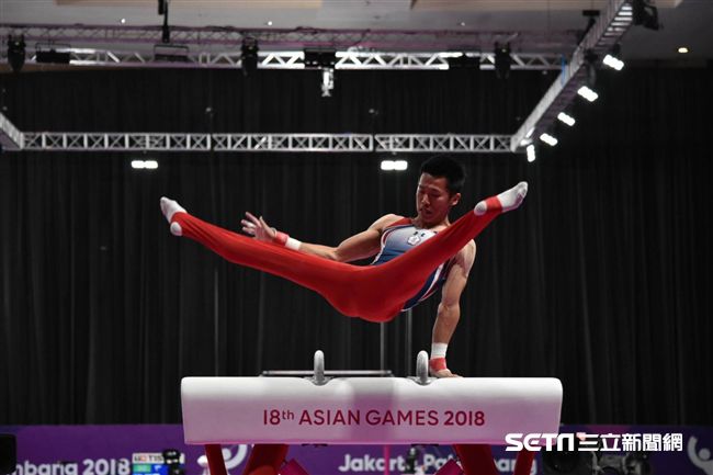 亞運,中華隊,體操,鞍馬,李智凱（圖／記者王怡翔攝影）