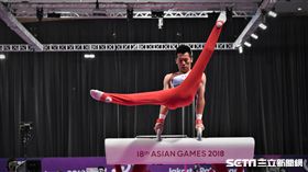 亞運鞍馬李智凱。（圖／記者王怡翔攝）