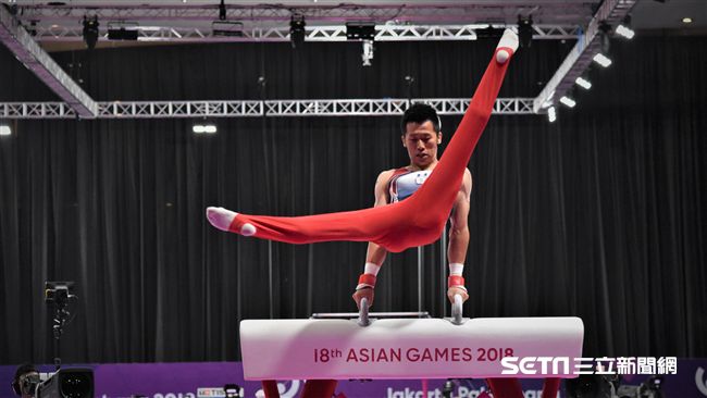 亞運鞍馬李智凱。（圖／記者王怡翔攝）