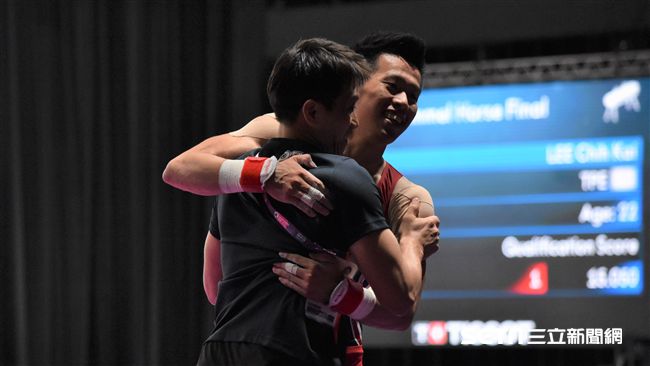 亞運鞍馬李智凱。（圖／記者王怡翔攝）