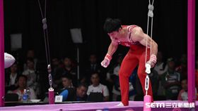 亞運,體操,吊環,陳智郁（圖／記者王怡翔攝影）
