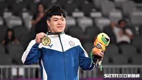 亞運體操「吊環王子」陳智郁拿下銅牌。（圖／記者王怡翔攝）