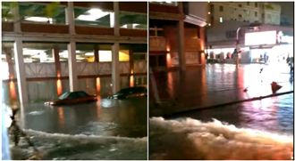 崑山科大淹成水樂園　師生樂當航海王