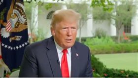 川普接受福斯專訪（圖／翻攝自川普推特）