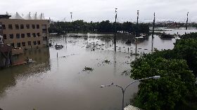 嘉義大雨道路積水（3）