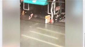 一名男子心血來潮跳入「安中河」。（圖／擷取自台南諸事會社）