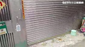 烤漆男家中遭蛋洗模樣