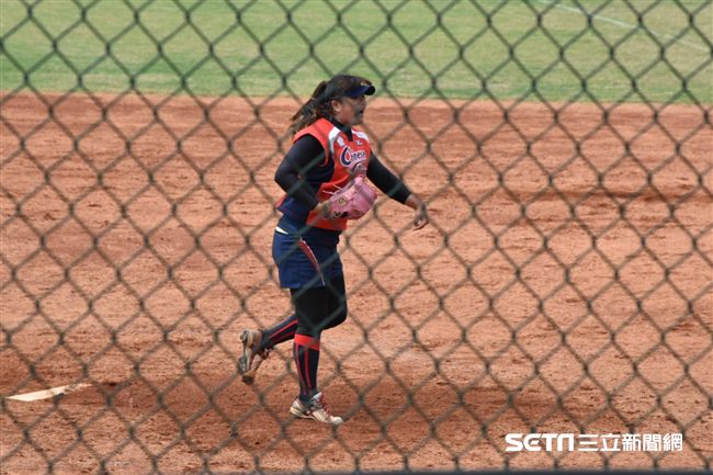 ▲台灣女壘左投林素華。（圖／記者王怡翔攝）