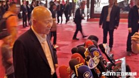 總統兼民進黨主席蔡英文與美麗島五人小組共同聯名，在圓山大飯店為前主席黃信介舉辦90周年誕辰音樂會。其一許信良受訪。（圖／記者李英婷攝）