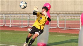▲台灣女門神蔡明容。（圖／足球協會提供）