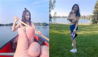 走到哪脫到哪！台女遭譙「正面」回擊