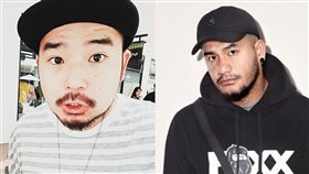 阿達被粉絲誤認成張震嶽，讓張立昂在一旁哭笑不得。（圖／翻攝自張震嶽、阿達臉書）