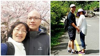 警牽手散步遭撞死　愛妻悲痛文引淚崩