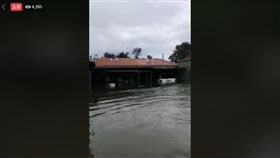 台灣　村民　淹水　雨　嘉義　翻攝影片
