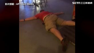 吃我一記飛踢！外國男下秒慘跌